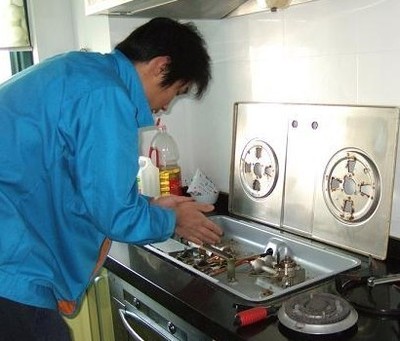 上海年代燃气灶维修服务案例
